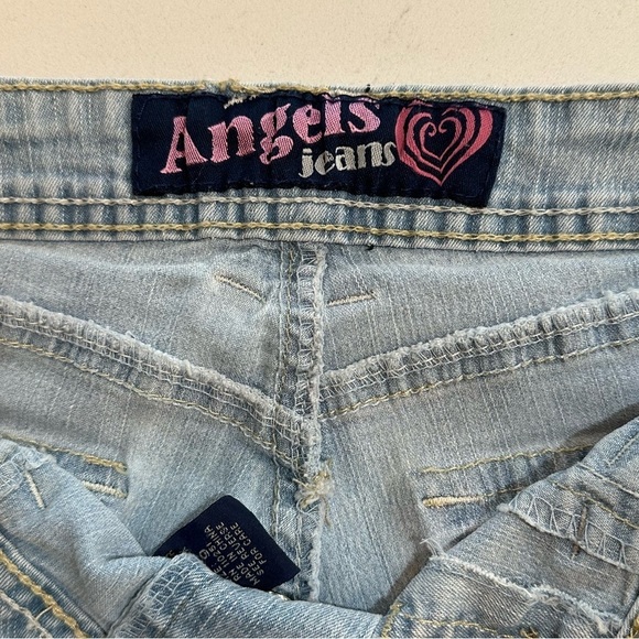 Vintage Angels Cuffed Capri Jeans Size 9 - Picture 6 of 8